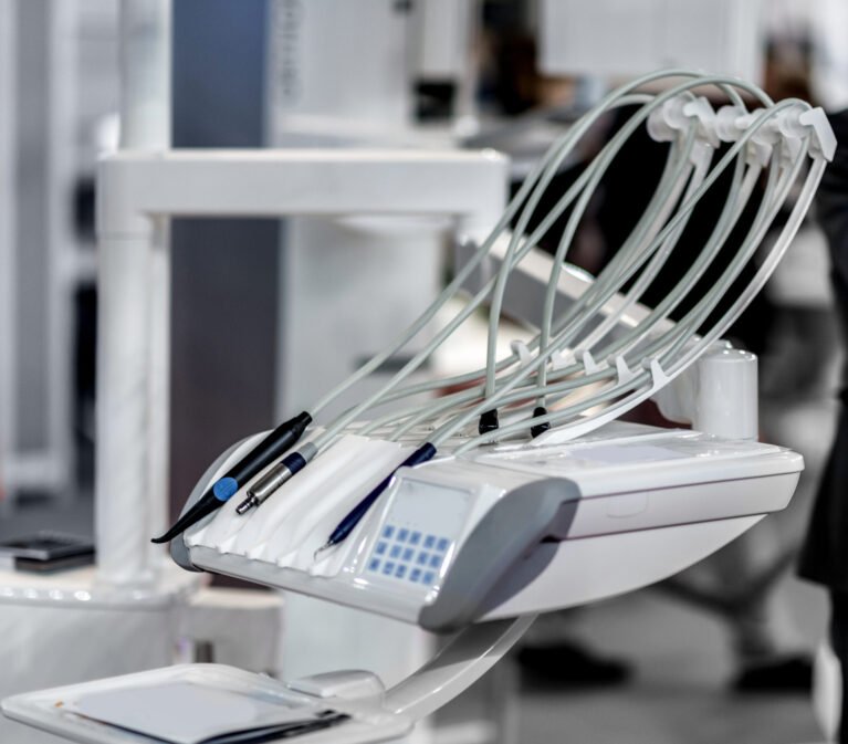 Instruments in dentistry office